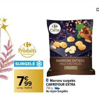 surgelés Carrefour