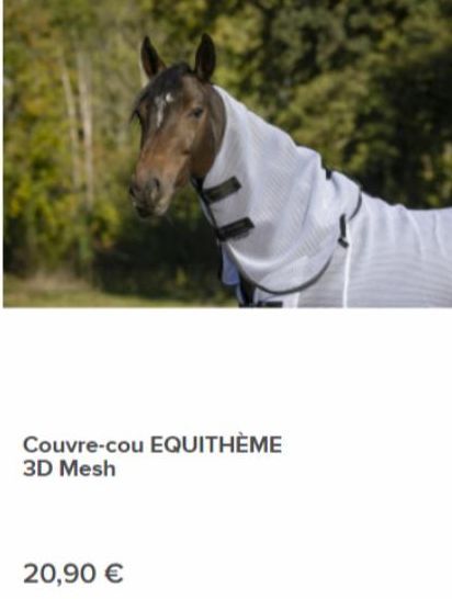 Couvre-cou EQUITHÈME 3D Mesh  20,90 € 