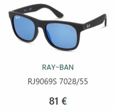 RAY-BAN  24  RJ9069S 7028/55  81 € 