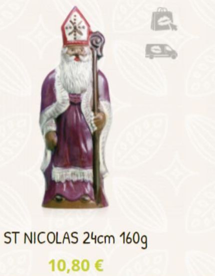 ST NICOLAS 24cm 160g  9810,80 € 