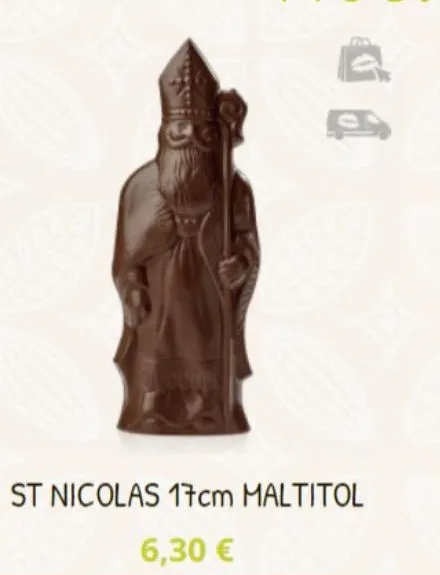 st nicolas 17cm maltitol  6,30 € 