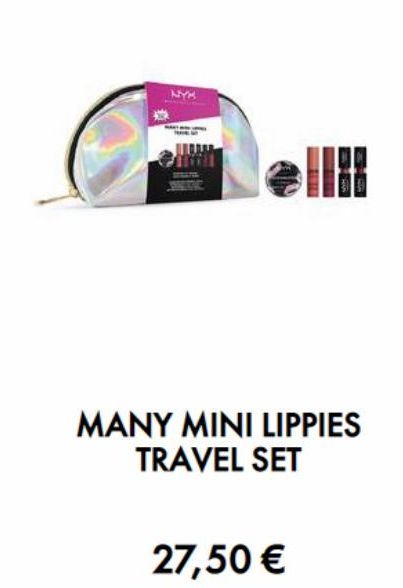 NYH  MANY MINI LIPPIES TRAVEL SET  27,50 € 