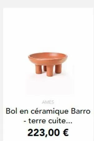 ames  bol en céramique barro - terre cuite...  223,00 € 