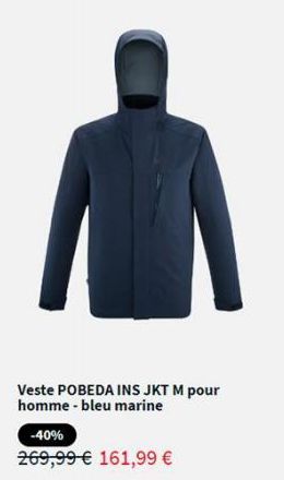 Veste POBEDA INS JKT M pour homme-bleu marine  -40%  269,99 € 161,99 € 