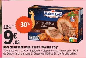 rôti Maître Coq