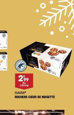 299  190  Com  ISAURAⓇ  ROCHERS CŒUR DE NOISETTE  F 