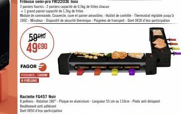 raclette Fagor