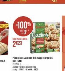 piccolinis Buitoni