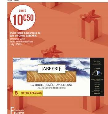 truite fumée Labeyrie