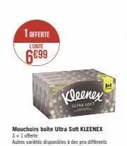 promos kleenex