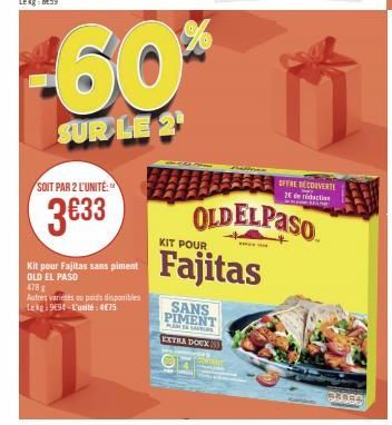 fajitas Old El Paso