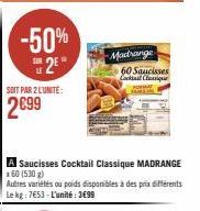 saucisses madrange