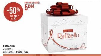 LE  2⁰  -50% 5844  SOIT PAR 2 LUNITE:  Casteline  Raffaello 