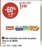 pâte feuilletée Herta