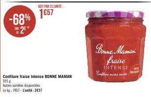 confiture Bonne maman