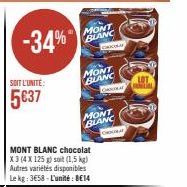 blanc Mont blanc