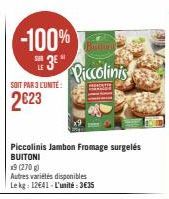 piccolinis Buitoni