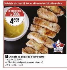 filets de poulet 