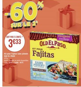 fajitas Old El Paso