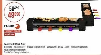 raclette fagor