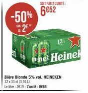 bière blonde Heineken