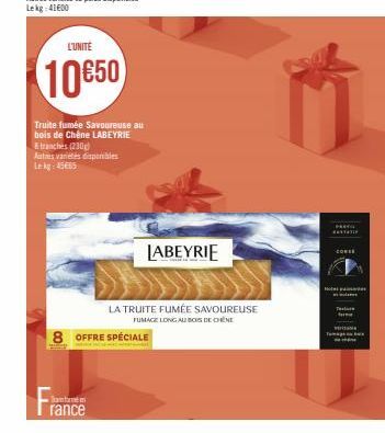 truite fumée Labeyrie