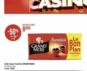 café moulu grand'mère