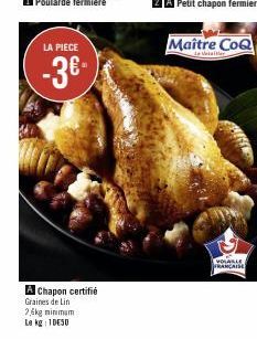 graines de lin Maître Coq