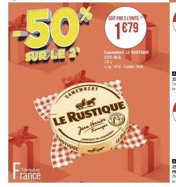 camembert le rustique