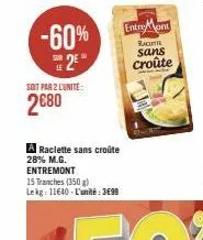 raclette entremont