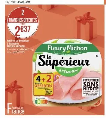 jambon fleury michon