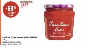 confiture Bonne maman