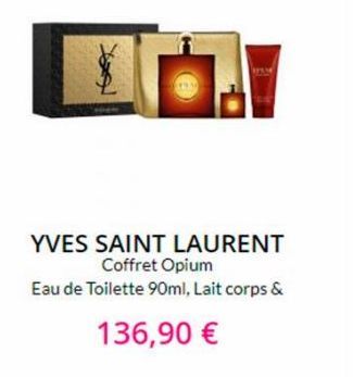 eau de toilette Yves Saint Laurent