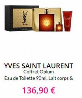 eau de toilette Yves Saint Laurent