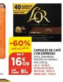 capsules de café 