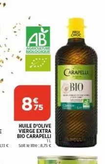 huile d'olive vierge carapelli