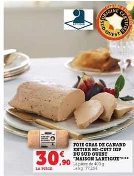 foie gras de canard Canard-Duchene