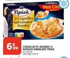 coquilles Saint-Jacques Tipiak