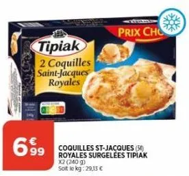 coquilles saint-jacques tipiak