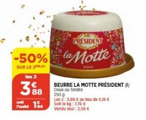 beurre Président