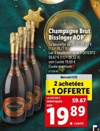 champagne brut Brut