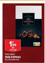 199  500  k  excellence pain d'épices au chocolat noir.  0 