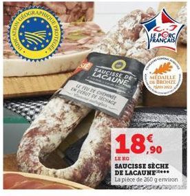 saucisse sèche 