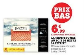 truite fumée labeyrie