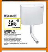 GEBERIT  2950  RENES  CASSETTA WE AZAINO AP110 