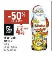 père noël kinder