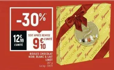 soldes lindt