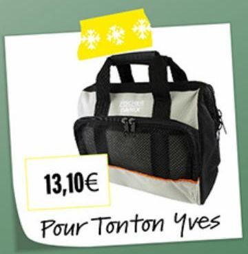 13,10€  Pour Tonton Yves 