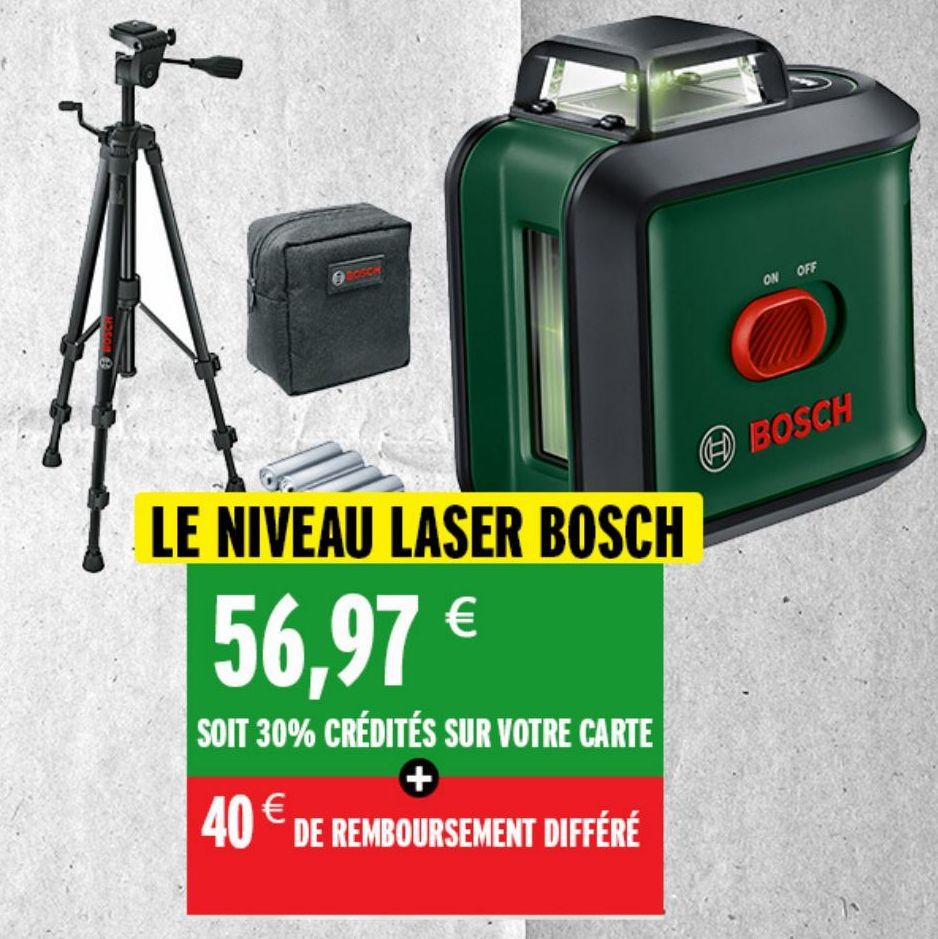 niveau laser Bosch