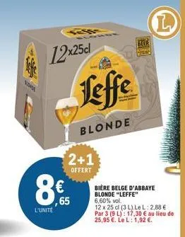 bière belge leffe